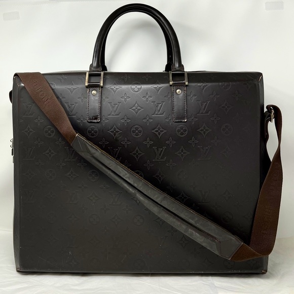 Louis Vuitton Ricky Monogram Glacé Deep Brown Carry-On - Picture 1 of 11